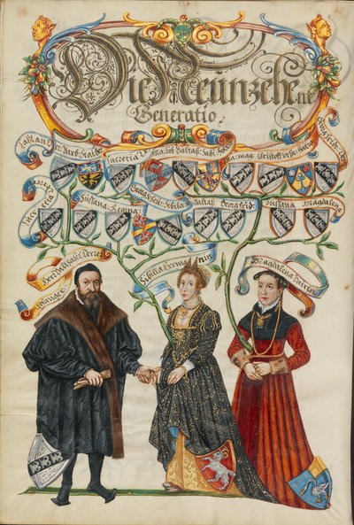 The Nineteenth Generation, Balthasar Derrer by Unknown artist