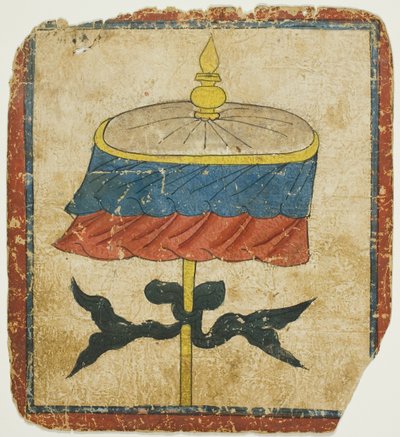 The Parasol, from a Set of Initiation Cards by Unknown artist