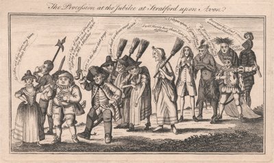 The Procession at the Jubilee at Stratford upon Avon by Unknown artist