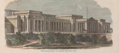 The Railway Station at Cawnpore by Unknown artist