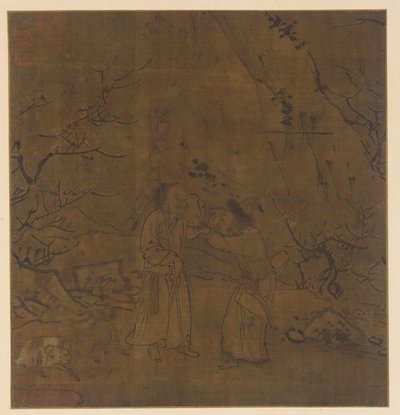 The Tearful Parting of Su Wu and Li Ling by Unknown artist