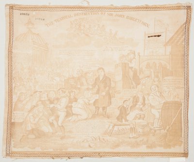 The Teatotal Destruction of Sir John Barleycorn by Unknown artist