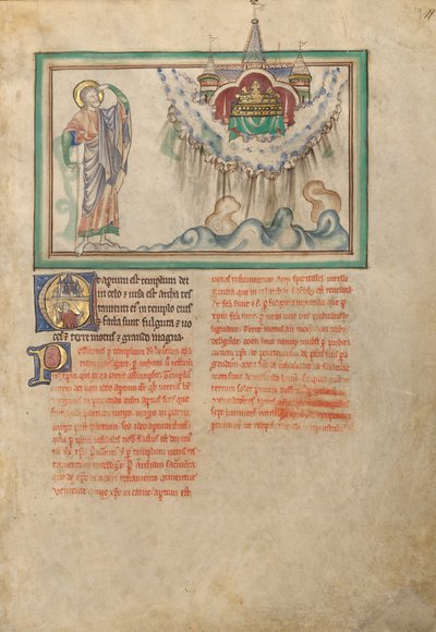 The Temple of God with the Tabernacle in the Sky by Unknown artist