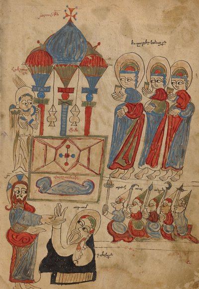 The Women at the Tomb; The Descent into Limbo by Unknown artist