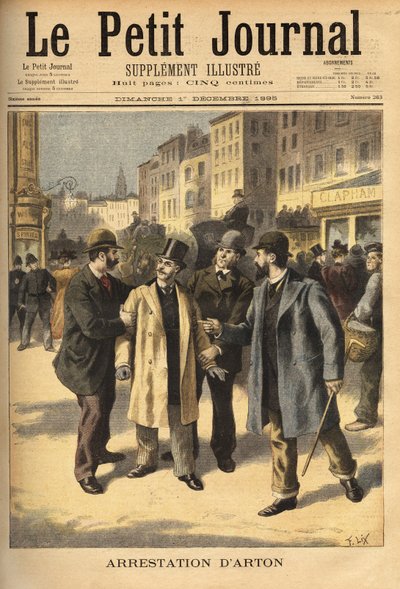 The Arrest of Emile Arton by Unknown artist