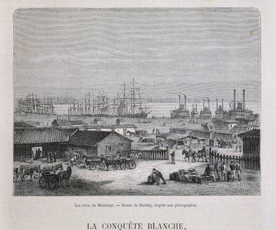 The banks of the Mississippi - in 