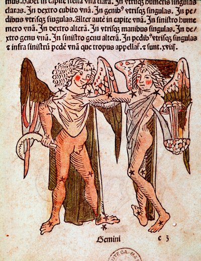 The Constellation of Gemini (Detail) by Unknown artist