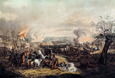 The Death of Duke Frederic Guillaume of Brunswick at the Battle of Quatre Bras by Unknown artist