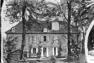 The house of George Sand in Nohant-Vic by Unknown artist