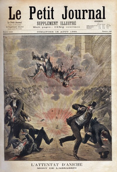 The Murderer Clement Decoux is the Victim of His Attempted Attack on Emile Vuillemin, Director of Aniche Mines by Unknown artist
