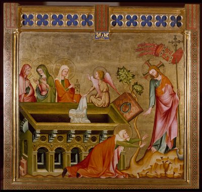The Three Women in the Sepulchre and Noli Me Tangere by Unknown artist