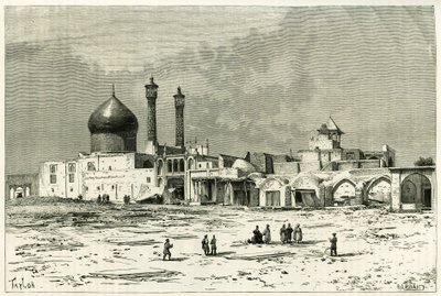 The tomb of Fatma at Koum, etched by Taylor, after a photograph, to illustrate the story 