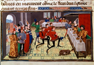 The Wedding Banquet at the Wedding of Clarisse by Unknown artist