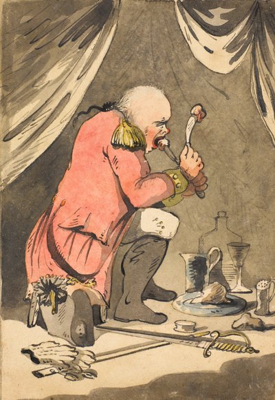 These broiling Field-days takeaway the little appetite I had left, 1796 by Unknown
