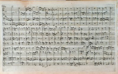 Title Page of The Art of the Fugue, the Last and Incomplete Fugue by Unknown artist