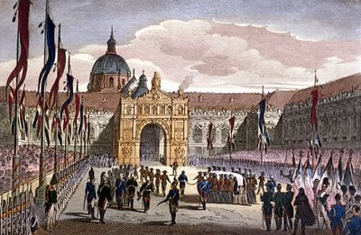 Translation of the Ashes of Napoleon I to the Invalides, Paris by Unknown artist