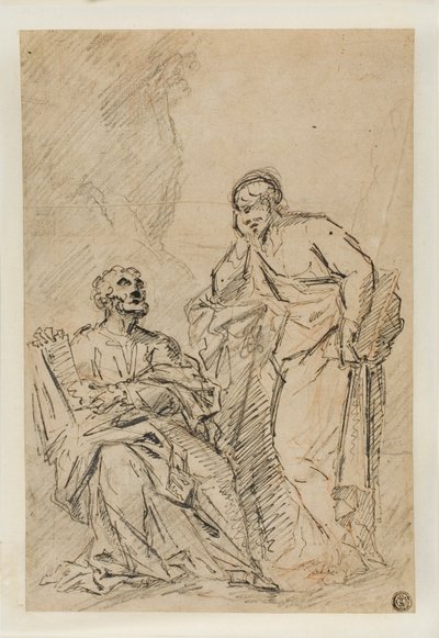 Two Philosophers by Unknown artist
