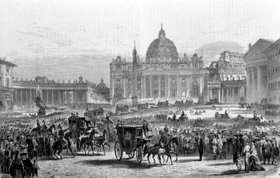 Vatican Council I, Rome, St. Peter