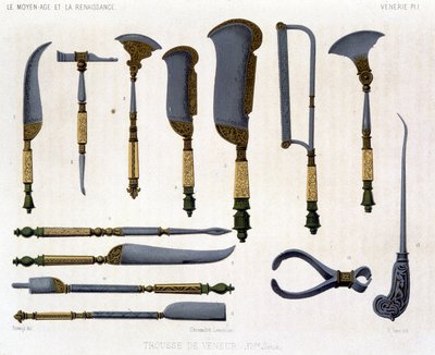 Venerie Board: 16th Century Veneur Kit. In 