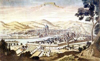 View of Florence in the 18th Century by Unknown artist