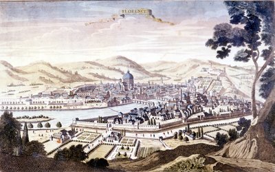 View of Florence in the 18th Century by Unknown artist