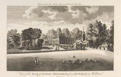 View of the Seat of Joseph Mellish, Esquire near Enfield in Middlesex, Outer Suburb - North by Unknown artist