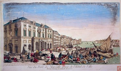 View of the Port of Marseille by Unknown artist