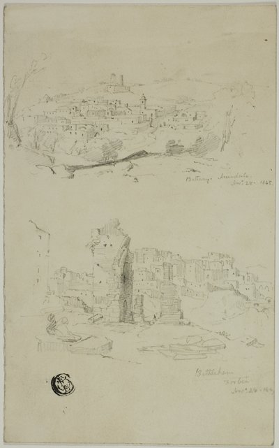 Views of Bethany and Bethlehem by Unknown artist