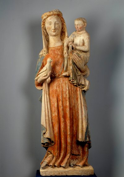 Virgin and Child Holding a Dove by Unknown artist