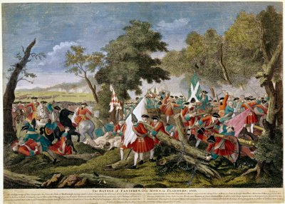 View of the Battle of Malplaquet by Unknown artist