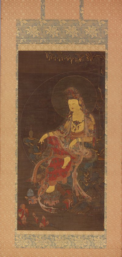 Water-Moon Avalokiteshvara (Suwol Gwaneum bosal) by Unknown artist