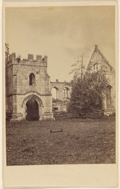 Wingfield Manor Built During Henry VI, Where Mary Queen of Scots Imprisoned 9 Years by Unknown artist