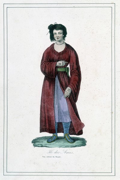 Woman of the Island of Friends - in 