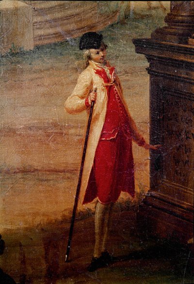 Young Man of the Venetian Aristocracy (detail) by Unknown artist
