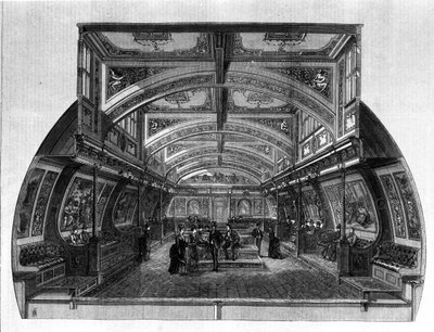 Boat designed against seasickness by Henry Bessemer by Unknown artist