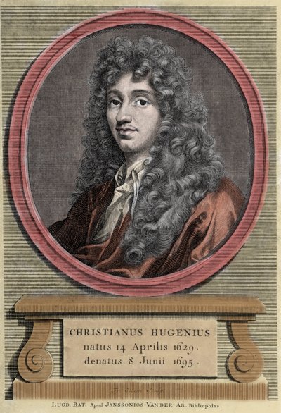 Portrait of Christiaan Huygens, Dutch physicist and mathematician by Unknown artist