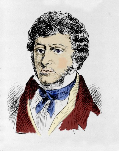 Portrait of Irish Composer John Field by Unknown artist