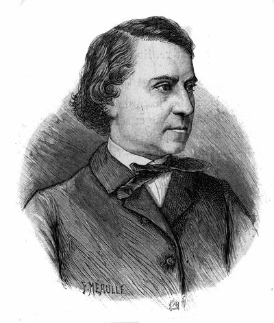 Portrait of Louis Blanc, French politician and historian (1811-1882). by Unknown artist