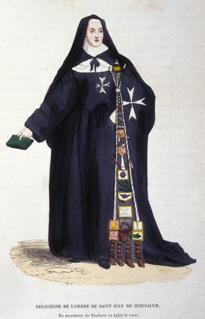 Religious of the Order of Saint John of Jerusalem, of the monastery of Toulouse in Coeur