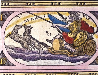 Representation of the God Mars by Unknown artist