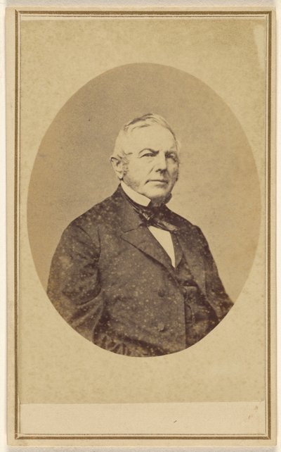 Unidentified Elderly Man, in Quasi-Oval Style by Unknown artist/maker