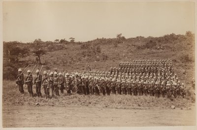 91st Highlanders returning from Zululand 1879 by Unknown photographer