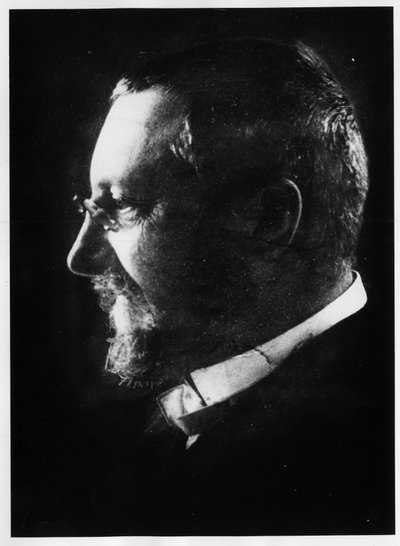 Alfred Binet, French physiologist and psychologist, student of Charcot (1857-1911). by Unknown photographer