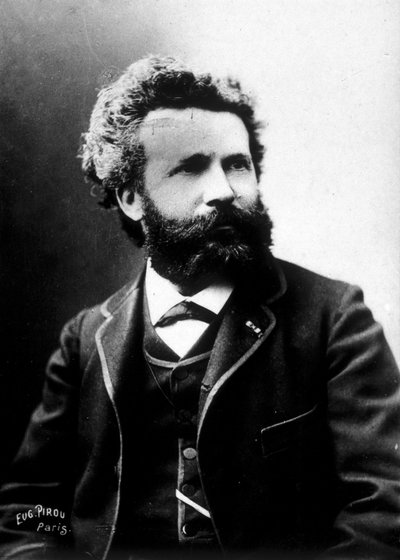 Camille Flammarion, French astronomer, circa 1890 by Unknown photographer