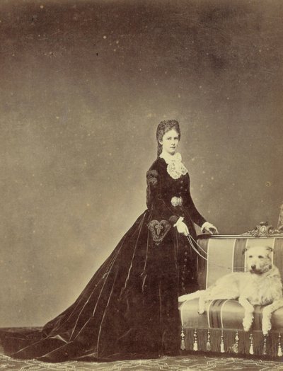 Elisabeth, Empress of Austria and Queen Consort of Hungary (24 December 1837 – 10 September 1898) by Unknown photographer