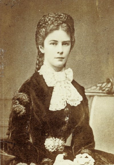 Elisabeth, Empress of Austria and Queen Consort of Hungary (24 December 1837 – 10 September 1898) by Unknown photographer