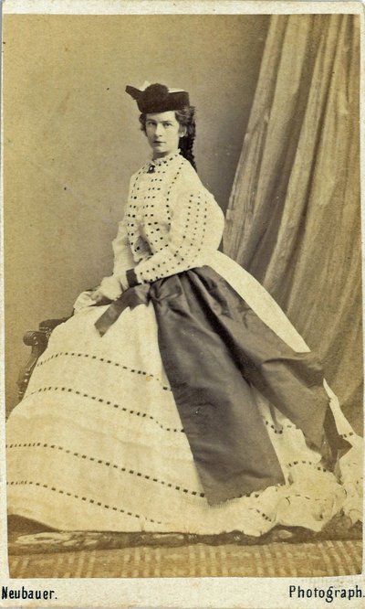 Elisabeth, Empress of Austria and Queen Consort of Hungary (24 December 1837 – 10 September 1898) by Unknown photographer