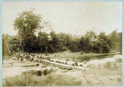 Entry of the French Commission in China (Sino-Annamite Border Question) by Unknown photographer