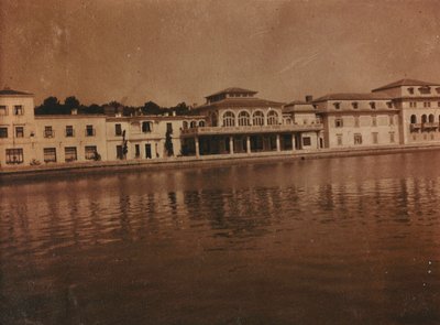 Façades of Some Buildings Facing the Water, in the Island Great Brijun (Veliki Brijun), Brijuni Islands by Unknown photographer