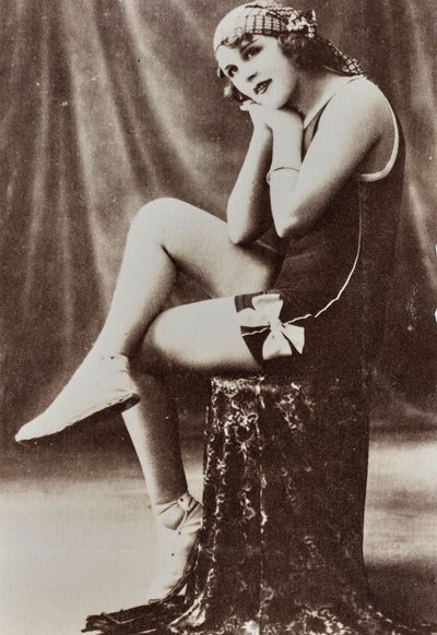 Full-Length Portrait of a Young Woman in a Bathing Suit by Unknown photographer